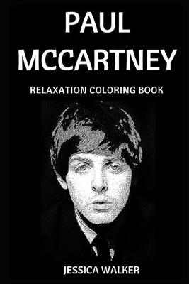 Cover of Paul McCartney Relaxation Coloring Book