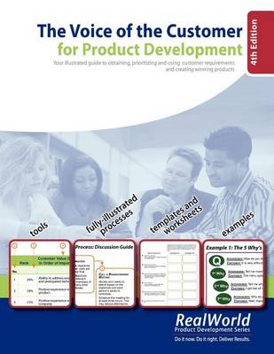 Book cover for The Voice of the Customer for Product Development, 4th Edition