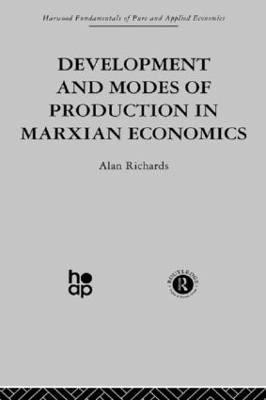 Book cover for Development and Modes of Production in Marxian Economics