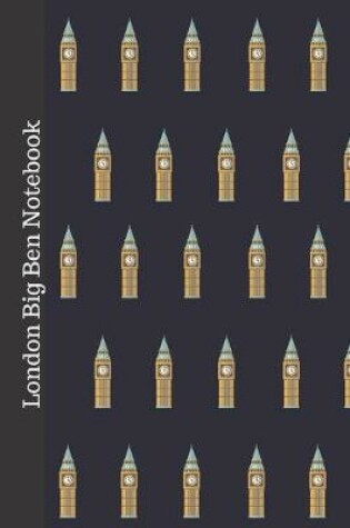 Cover of London Big Ben notebook