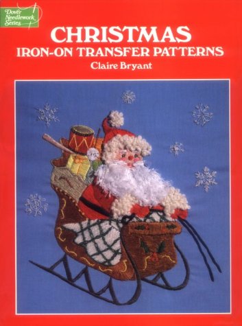 Book cover for Christmas Iron-on Transfer Patterns