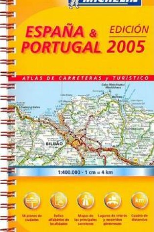 Cover of Espana y Portugal 2005 - Atlas de Carreteras y Turistico