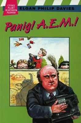 Book cover for Cyfres Plant Blwyddyn Pedwar: Panig! A.E.M.!