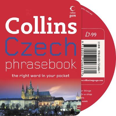 Book cover for Czech Phrasebook and CD Pack
