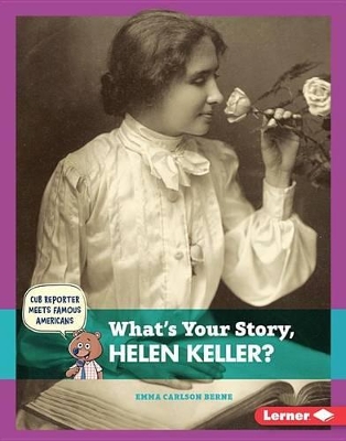 Book cover for What's Your Story, Helen Keller?