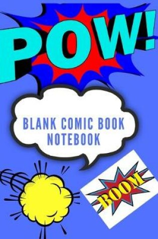 Cover of Blank Comic Book Notebook