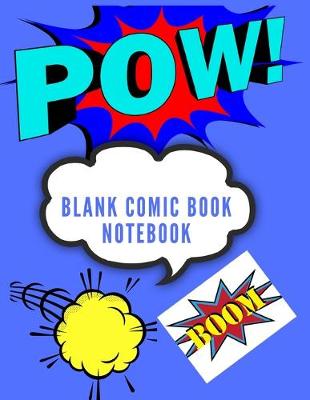 Book cover for Blank Comic Book Notebook