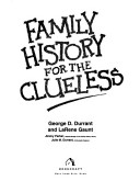 Book cover for Family History for the Clueless