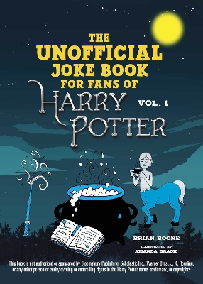 Book cover for The Unofficial Joke Book for Fans of Harry Potter: Vol 1.