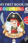 Book cover for My first book of coloring - pirate 1 - Night edition