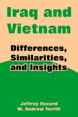 Cover of Iraq and Vietnam
