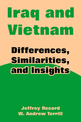 Book cover for Iraq and Vietnam