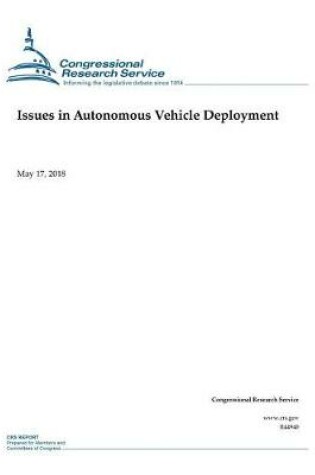 Cover of Issues in Autonomous Vehicle Deployment