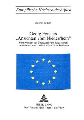 Book cover for Georg Forsters -Ansichten Vom Niederrhein-