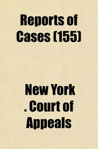 Cover of Reports of Cases (Volume 155)