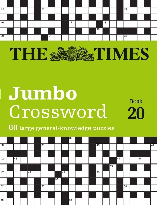 Book cover for The Times 2 Jumbo Crossword Book 20