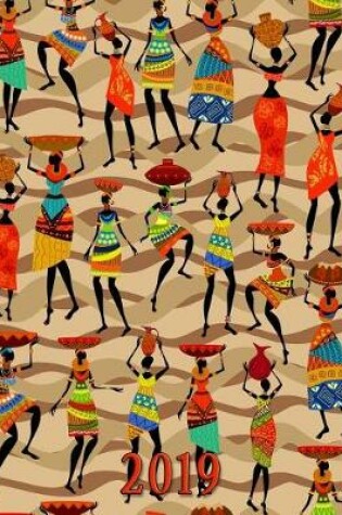 Cover of Tribal Women in Colorful Clothing with Baskets and Pots on Their Heads