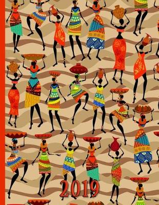 Book cover for Tribal Women in Colorful Clothing with Baskets and Pots on Their Heads