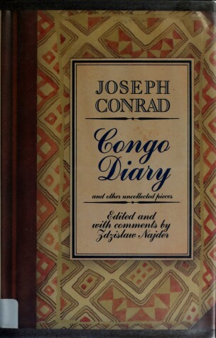 Book cover for Congo Diary and Other Uncollected Pieces