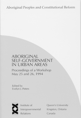 Cover of Aboriginal Self-Government in Urban Areas