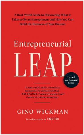Book cover for Entrepreneurial Leap, Updated and Expanded Edition