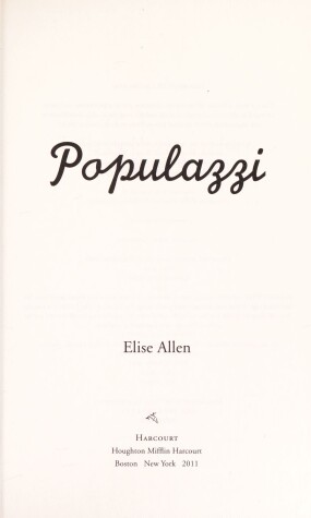 Populazzi by Elise Allen