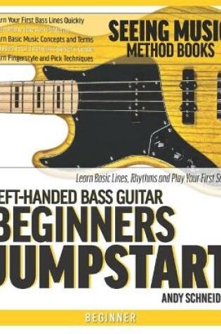 Cover of Left-Handed Bass Guitar Beginners Jumpstart