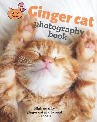 Book cover for Ginger cat photography book