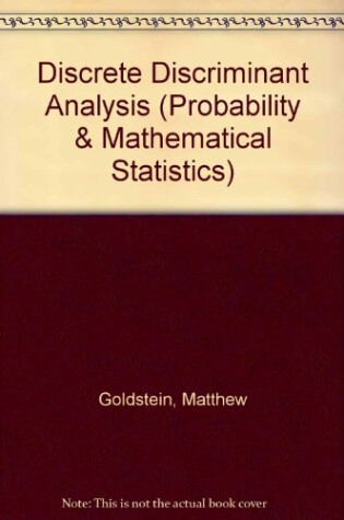 Cover of Discrete Discriminant Analysis