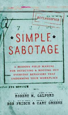 Book cover for Simple Sabotage