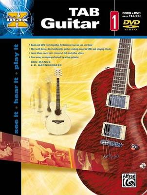 Book cover for Alfred's Max Tab Guitar, Bk 1