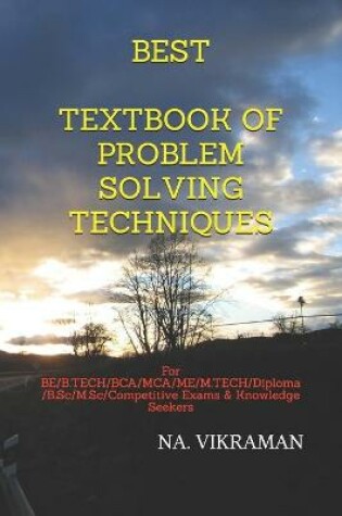 Cover of Best Textbook of Problem Solving Techniques