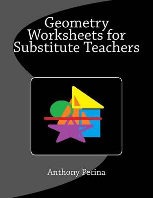 Book cover for Geometry Worksheets for Substitute Teachers