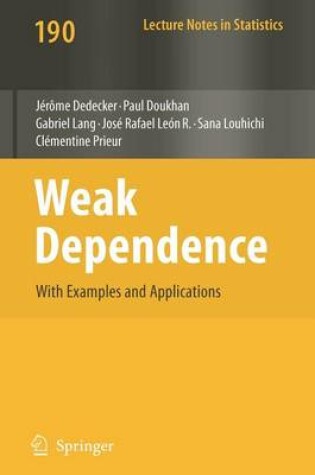 Cover of Weak Dependence