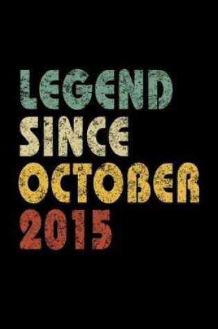 Cover of Legend Since October 2015