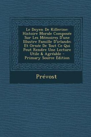 Cover of Le Doyen de Killerine