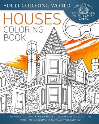 Book cover for Houses Coloring Book