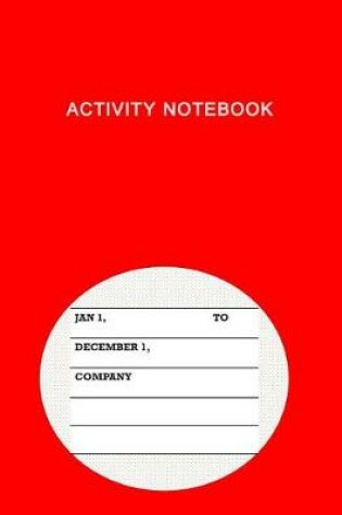 Cover of Activity Notebook