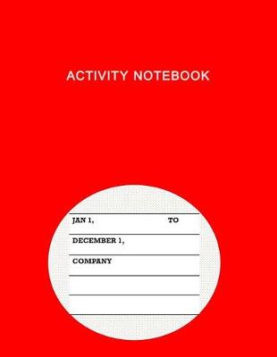 Book cover for Activity Notebook