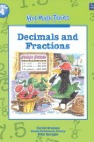 Cover of Hot Math Topics Grade 4: Decimals & Fractions Copyright 2001