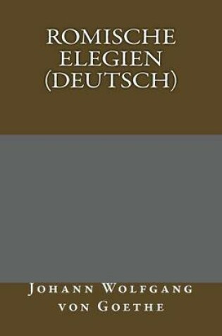 Cover of Romische Elegien (Deutsch)