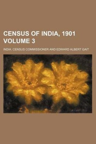 Cover of Census of India, 1901 Volume 3