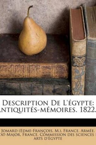 Cover of Description de L'Egypte