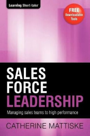 Cover of Sales Force Leadership