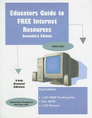 Book cover for Educators Guide to Free Internet Resources