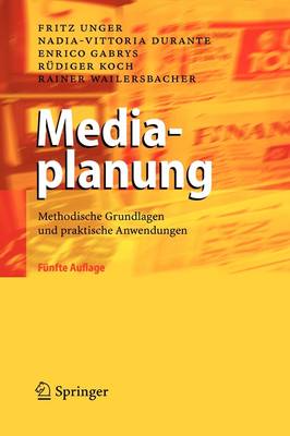 Book cover for Mediaplanung