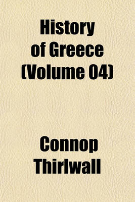 Book cover for History of Greece (Volume 04)