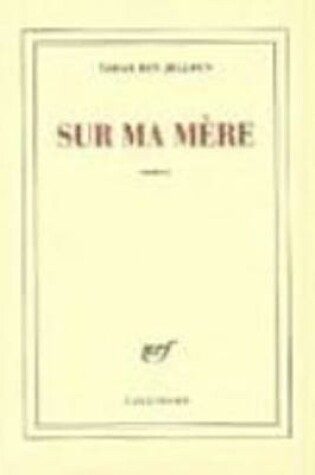 Cover of Sur ma mere