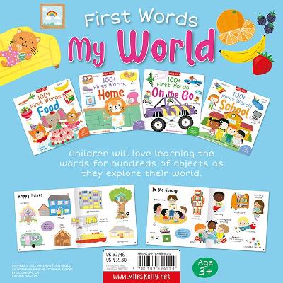 Book cover for First Words My World 4-pack set