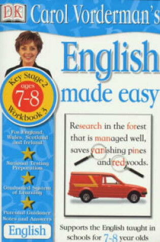 Cover of English Made Easy:  Age  7-8 Book 3